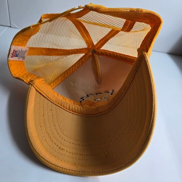 Breakroom Brewery Chicago IL Rare Hat Saw Blade Trucker Hat Yellow - Picture 5 of 5